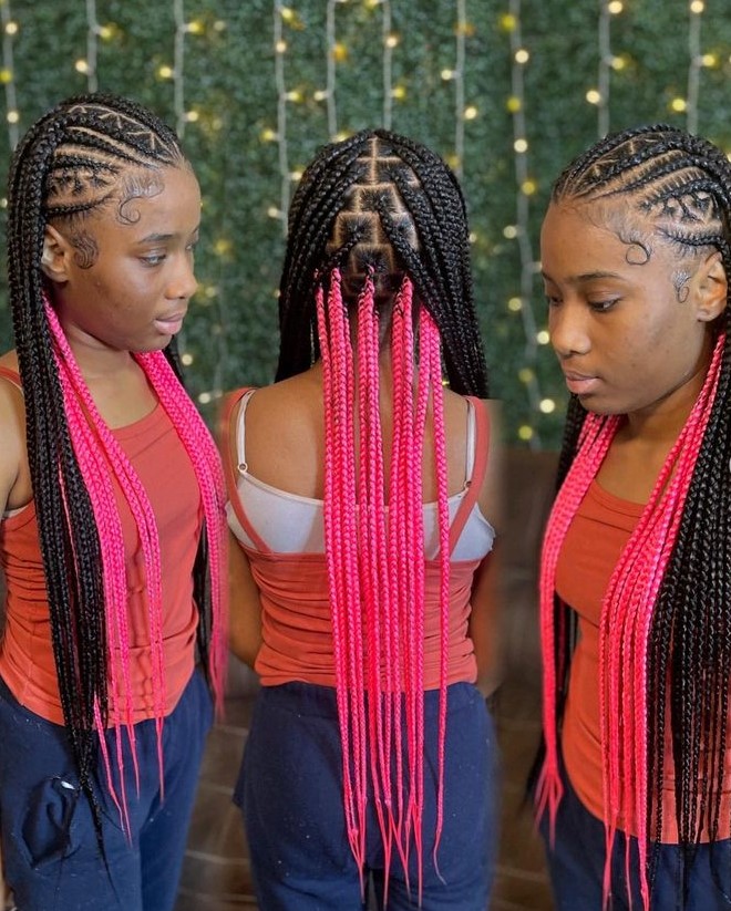 Peekaboo Braids Ideas Chicbeauty