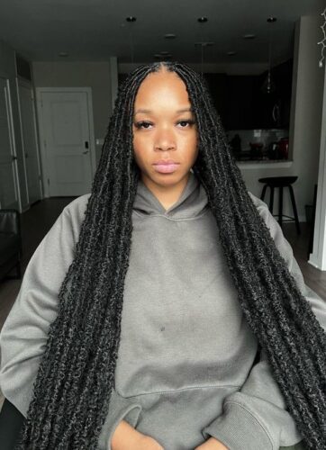 Faux Locs 20 Faux Locs Styles To Try In 2024 Chicbeauty   Extra Long Faux Locs 362x500 