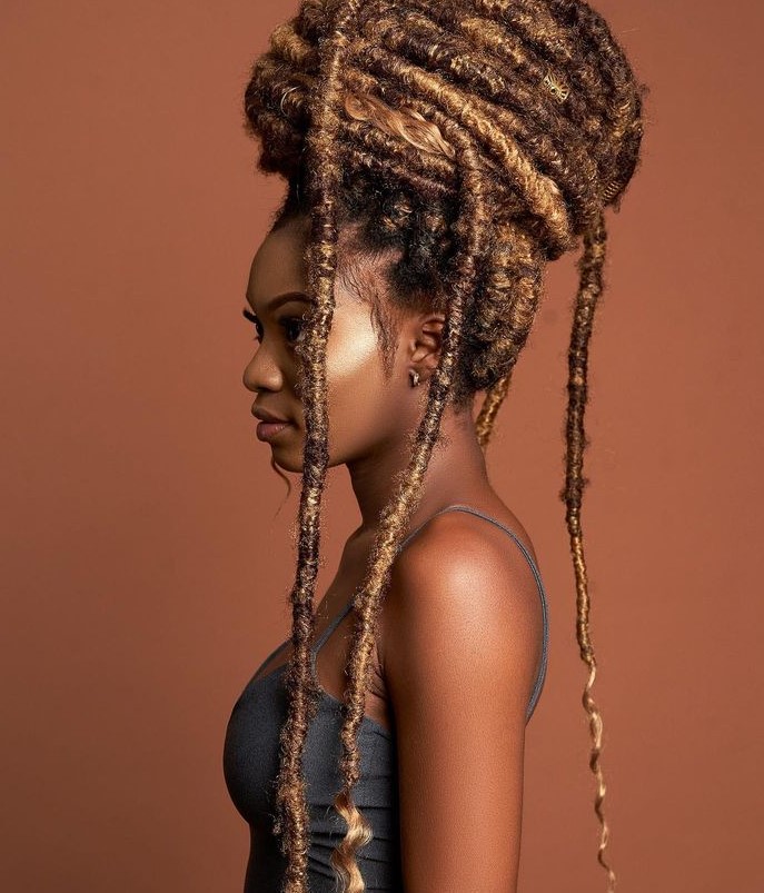 Extra thick faux locs  Locs hairstyles, Faux locs hairstyles