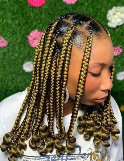 Jumbo knotless braids 26 styles - Afrochic