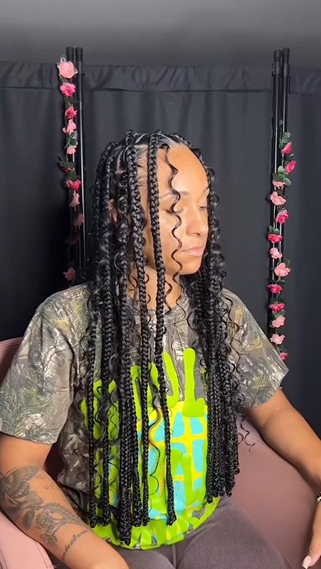 large boho braids 