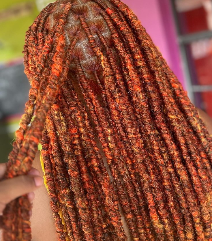 colored soft locs