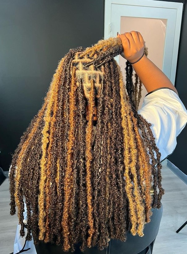 colored soft locs