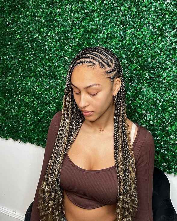 tribal boho braids