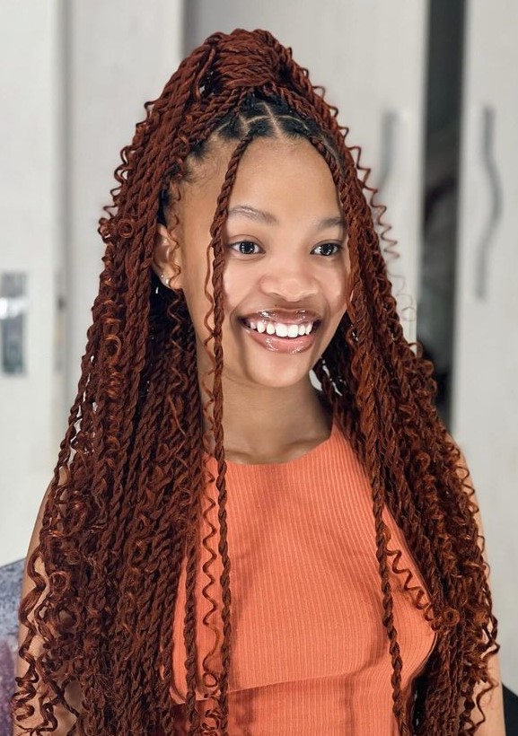 50 Island Twist Braids Hairstyles for Summer 2024 - Chicbeauty