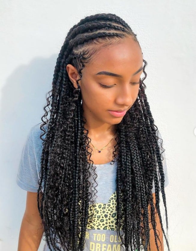 boho fulani braids