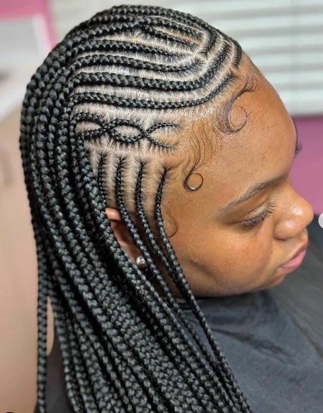 tribal fulani braids