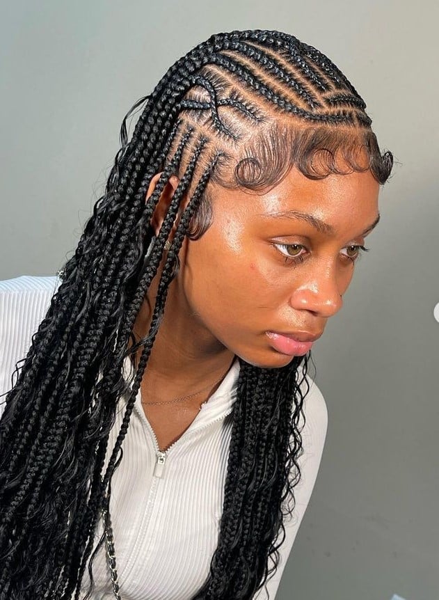 tribal fulani braids