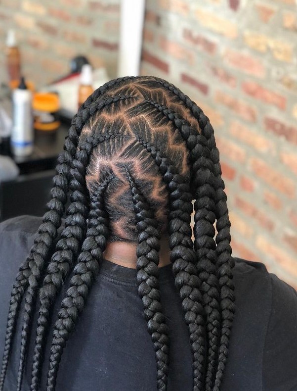 zig zag pop smoke braids