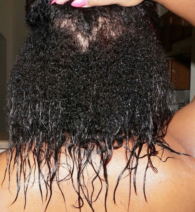 transitioning from relaxed to natural hair