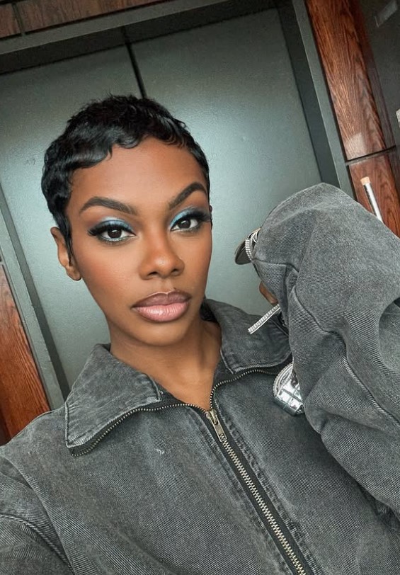 short haircut